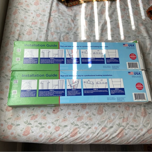 Wire Trak Wire Management Kit, Peel and Stick Adhesive - Picture 3 of 3